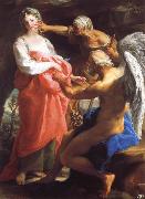 Pompeo Batoni Time Orders Old Age to Destroy Beauty oil painting picture wholesale